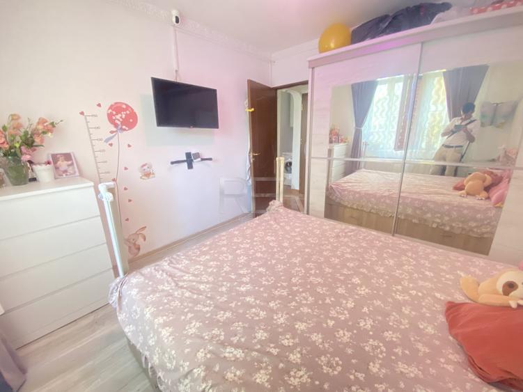 Apartament cu 3 camere decomandat, mobilat în Rahova