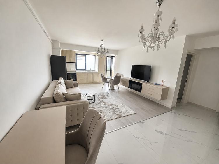 Apartament cu 2 camere semidecomandat în Vișani