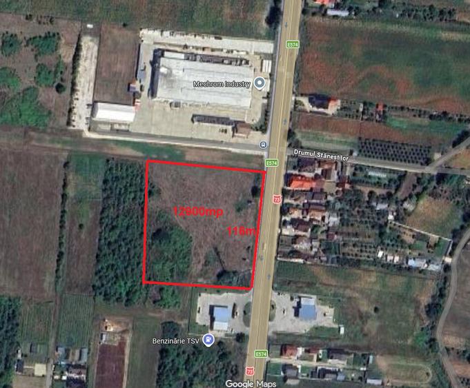 Teren Construcții intravilan de 12800 mp, în Mărăcineni