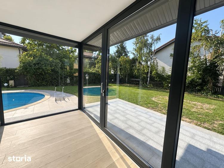VILA INDIVIDUALA CU PISCINA DE INCHIRIAT PIPERA, ROND OMV | 235 MP - 14