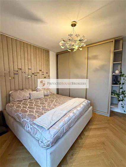Apartament cu 2 camere semidecomandat, mobilat în Băneasa