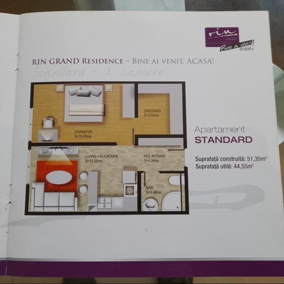 Apartament cu 2 camere semidecomandat, mobilat în Vitan-Bârzești