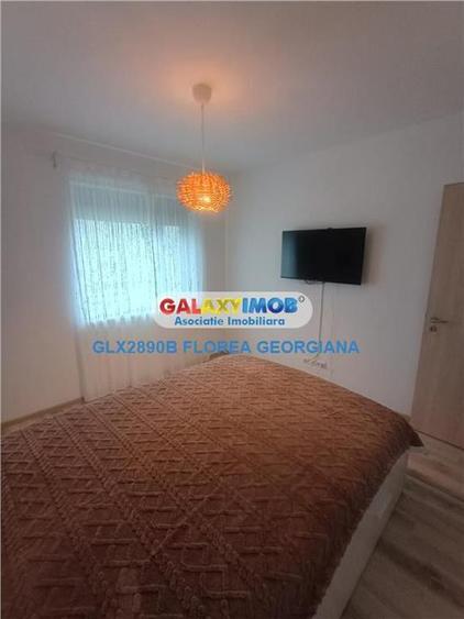 Apartament cu 2 camere semidecomandat, mobilat în Băneasa