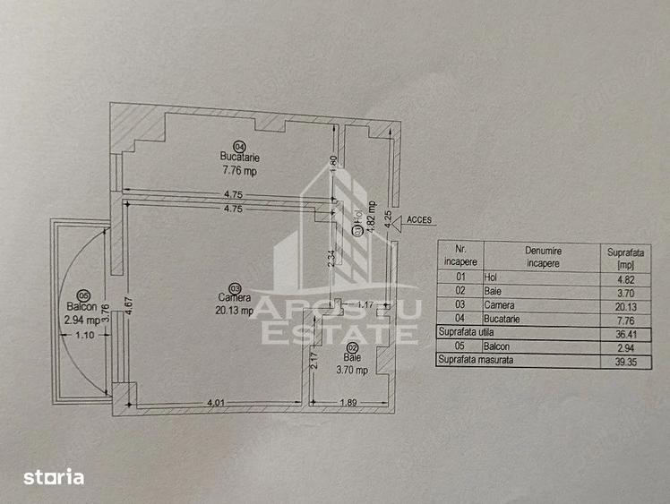 Apartament cu 1 camera de vanzare, in zona Stefan cel Mare, Timisoara - 5