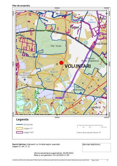 Teren Construcții intravilan de 2410 mp, în Pipera