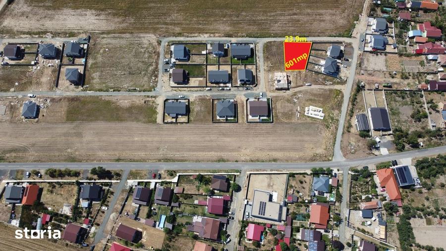 Teren de vanzare in Bucova? 601 mp - 38.000E+TVA - 4