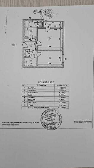 Apartament cu 2 camere Dristor