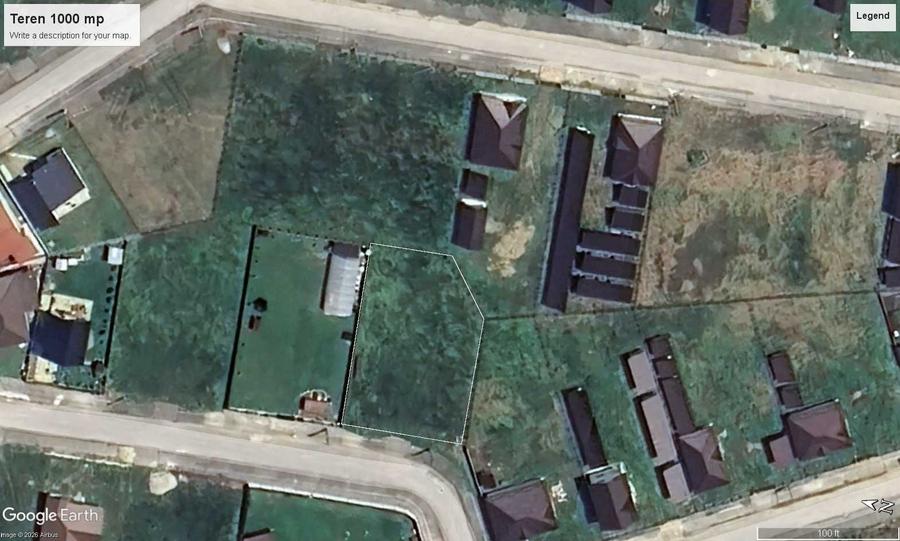 Teren de 1000 mp, în Drăgoeni