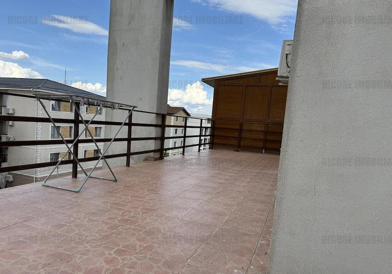  Apartament 2 camere - terasa 27 mp - mobilat si utilat - 86.500 euro  - 2