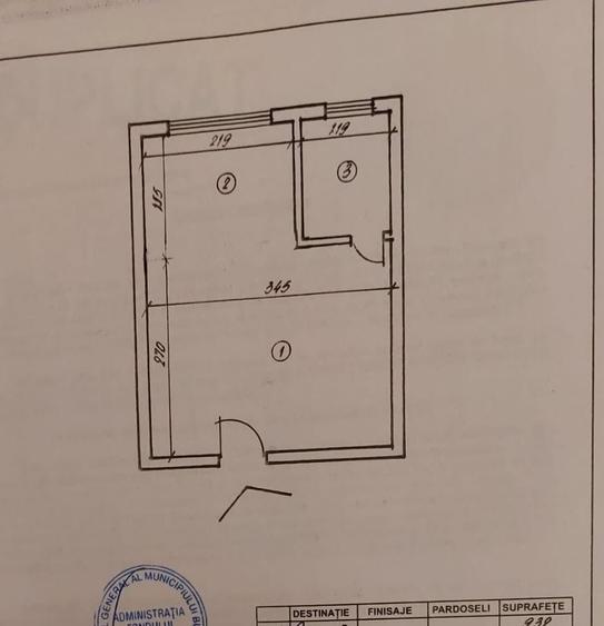 Garsonieră nedecomandată în Exterior Vest
