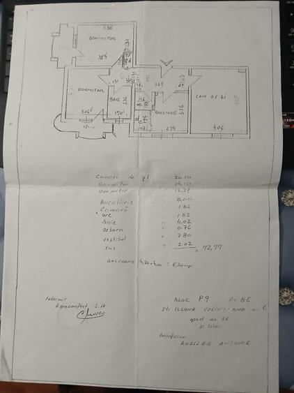 Apartament cu 3 camere decomandat în Sebastian