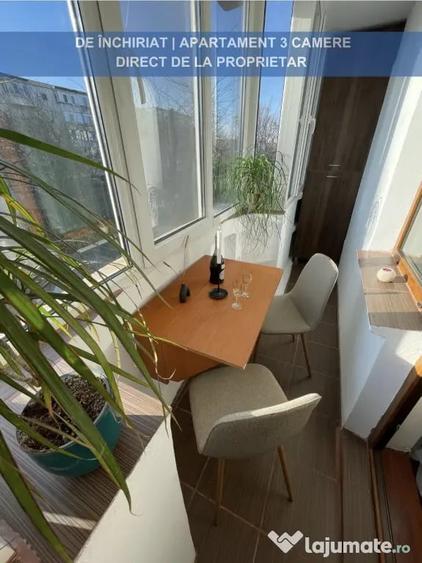 Apartament cu 3 camere decomandat în Cantacuzino