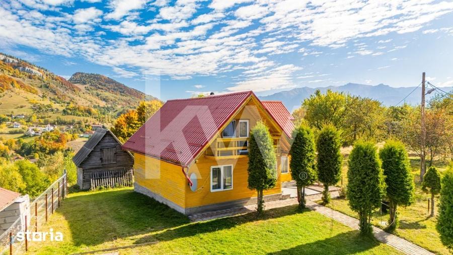 Casă cu 4 camere cu Teren 1045 Mp în Moieciu