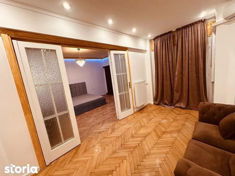 Apartament cu 2 camere decomandat, mobilat în Cișmigiu