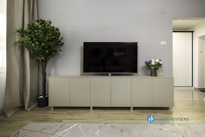 Apartament cu 2 camere, mobilat în Barbu Văcărescu