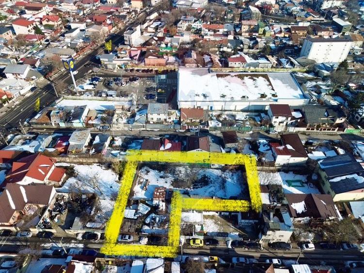 Teren Construcții intravilan de 983 mp, în Rahova