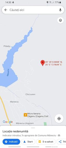 Teren de 10000 mp, în Chiciureni