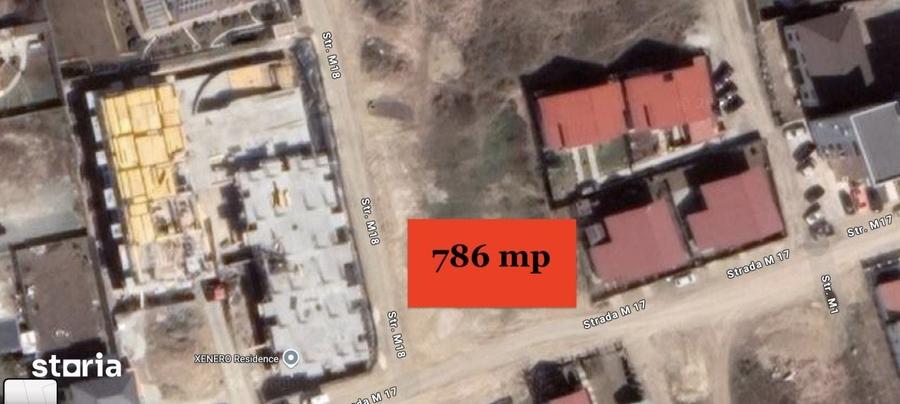 Teren de 786 mp, în Năvodari