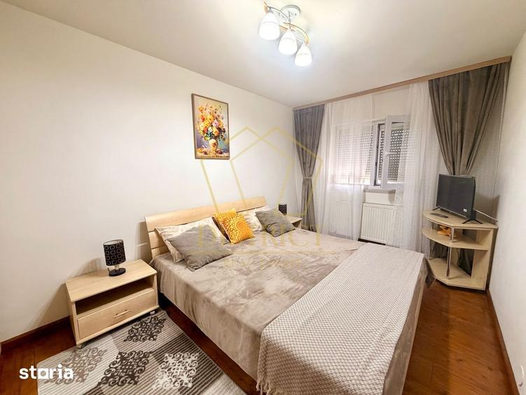Apartament cu 3 camere semidecomandat, mobilat în Olimpia-Stadion