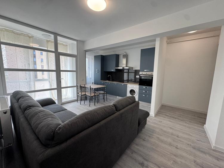 Apartament cu 2 camere semidecomandat în Lunca Cetățuii