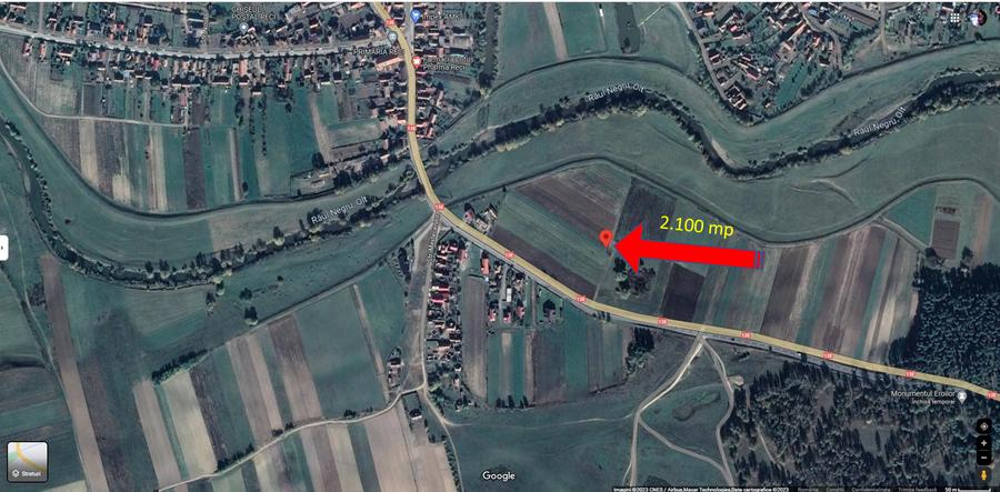Teren agricol extravilan de 2100 mp, în Reci