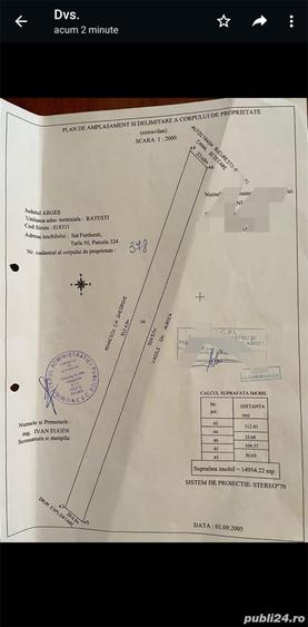 Teren de 28000 mp, în Ciupa-Mănciulescu