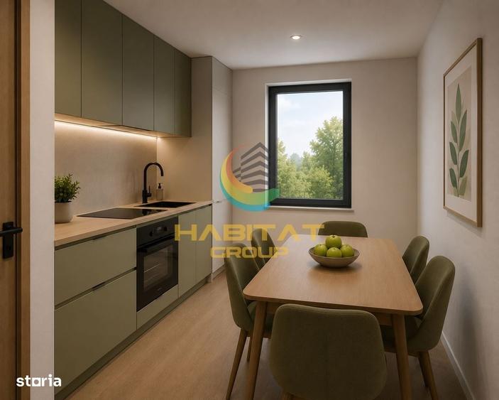 Apartament cu 2 camere decomandat în Titan
