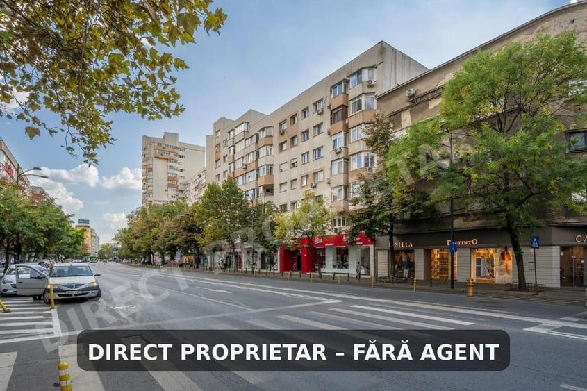 Apartament cu 2 camere decomandat, mobilat în Dorobanți