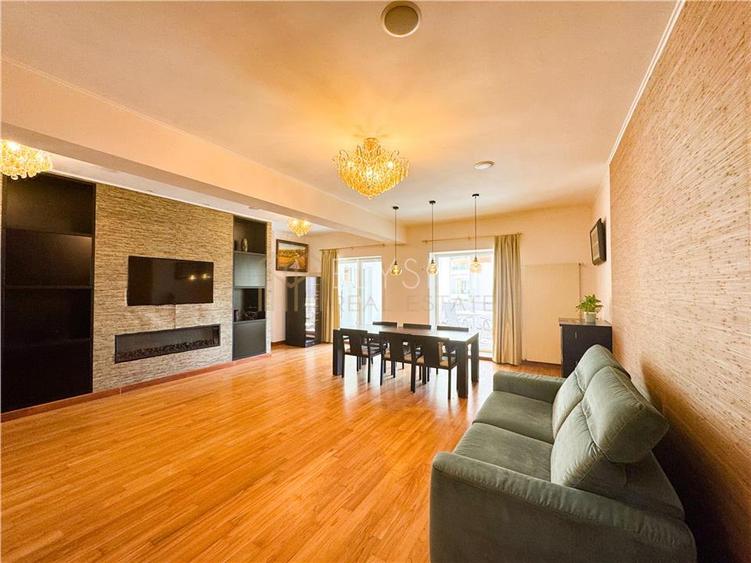 Apartament cu 4 camere decomandat, mobilat în Herăstrău