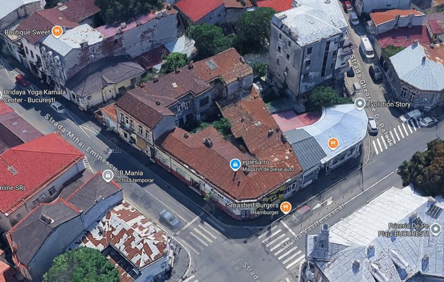 Teren Construcții intravilan de 518 mp, în Eminescu