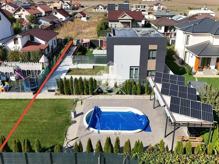 Casă individuală cu 4 camere cu Piscina în Cumpăna
