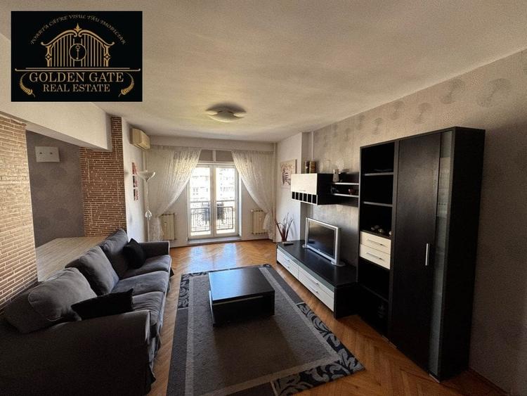 Apartament cu 2 camere semidecomandat, mobilat în Decebal