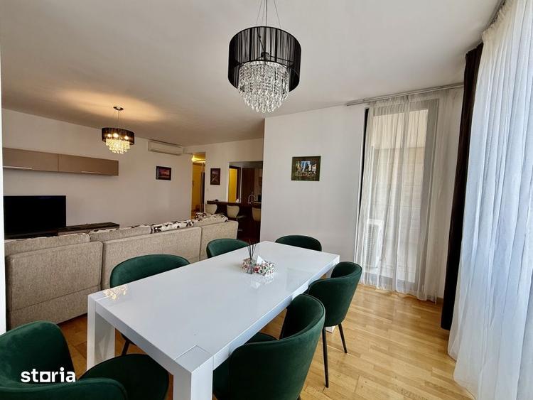 Apartament cu 3 camere, mobilat în Băneasa
