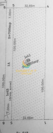 Teren Construcții intravilan de 3756 mp, în Est