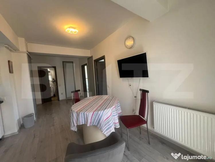 Apartament cu 3 camere semidecomandat în Florești