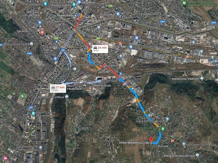 Teren Construcții intravilan de 423 mp, în Bucium
