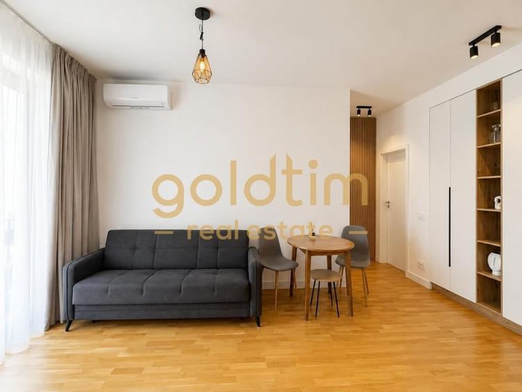 Apartament cu 2 camere semidecomandat, mobilat în Pipera