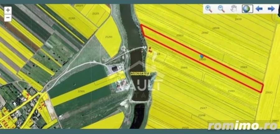 Teren de 27500 mp, în Belciugatele