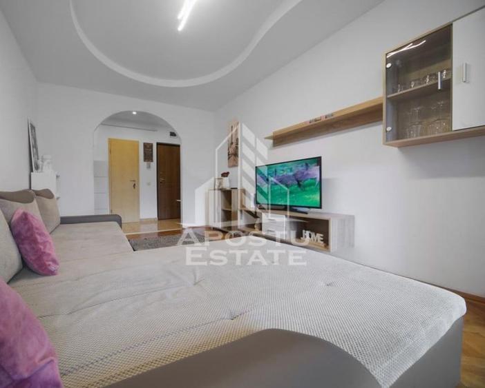 Apartament cu 2 camere decomandat, mobilat în Cetății