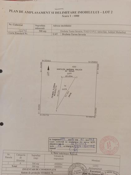 Teren de 500 mp, în Schela