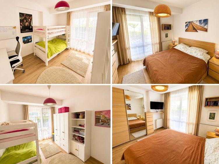 Apartament cu 4 camere semidecomandat în Central