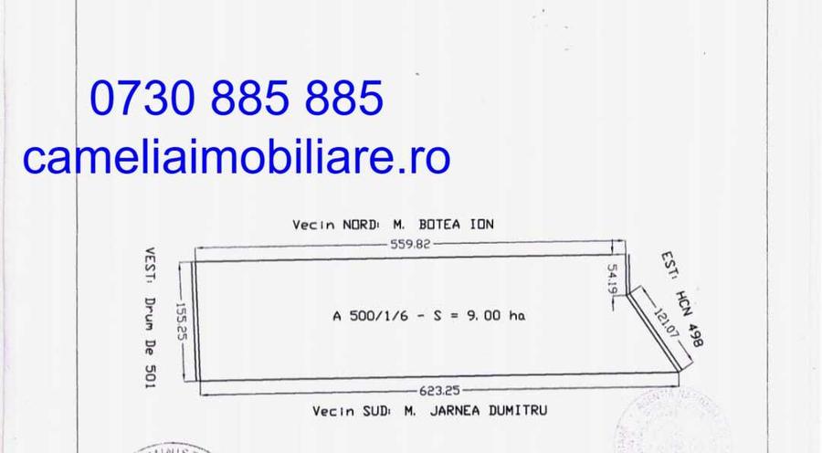 Teren agricol extravilan de 9 mp, în Mihail Kogălniceanu