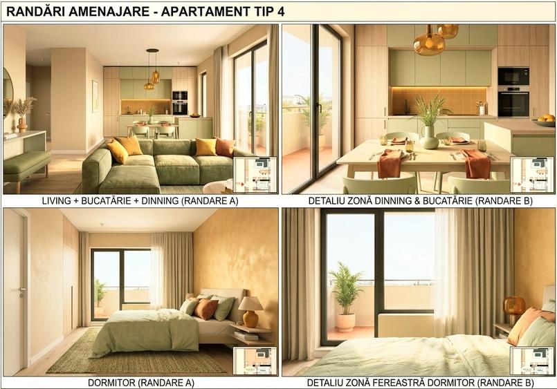Apartament cu 2 camere decomandat în Lujerului