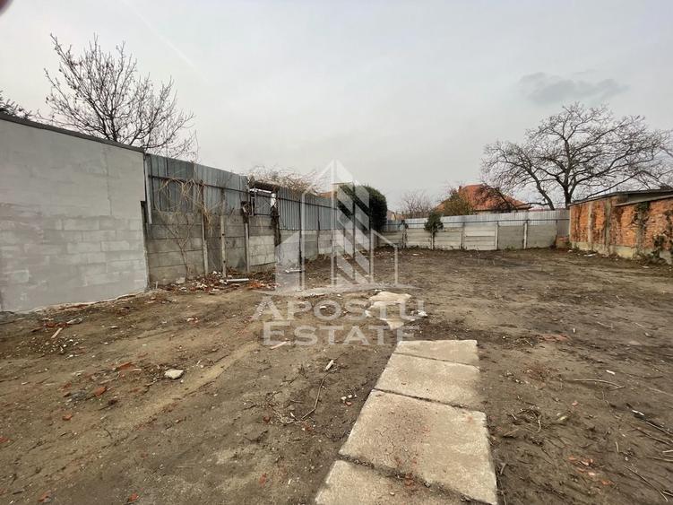 Teren Construcții intravilan de 706 mp, în Elisabetin