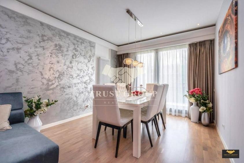 Apartament cu 4 camere decomandat, mobilat în Herăstrău