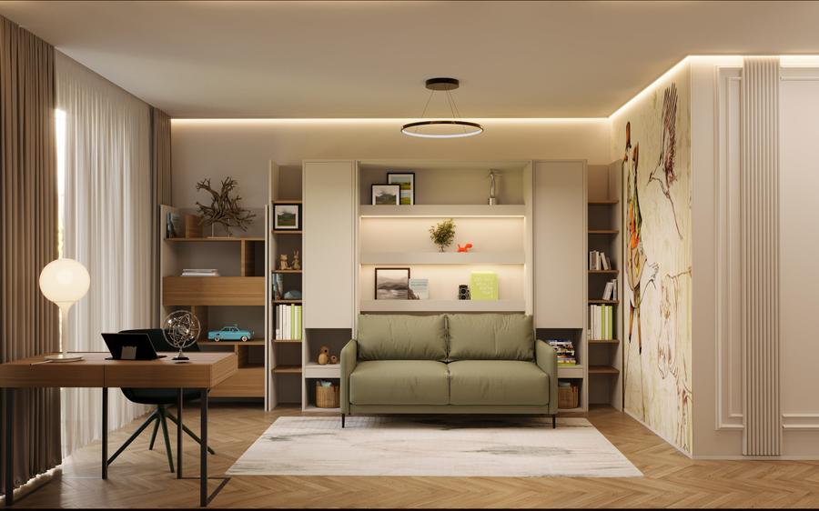 Apartament cu 4 camere semidecomandat în Domenii
