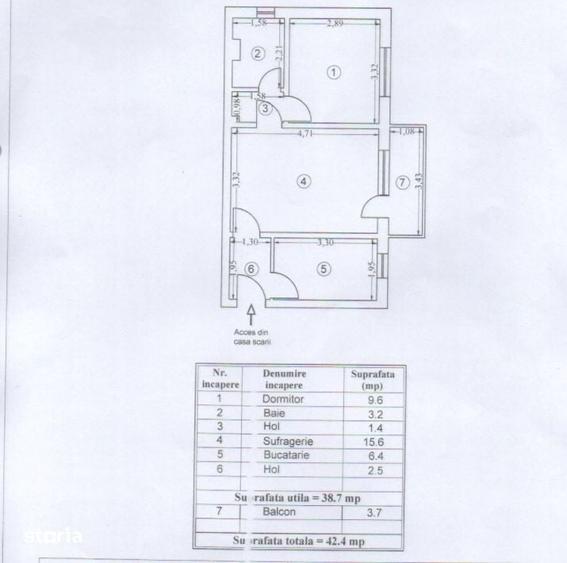 Tomis Nord-Zmeurei-Apart 2 cam sd cf 2 liber et 4/5 pre? 72.000 euro - 1
