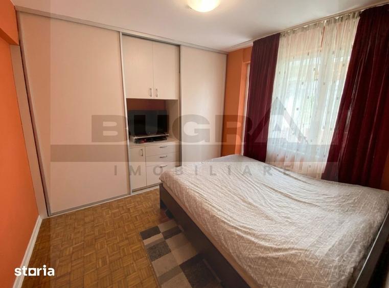 Apartament cu 2 camere decomandat, mobilat în Gruia