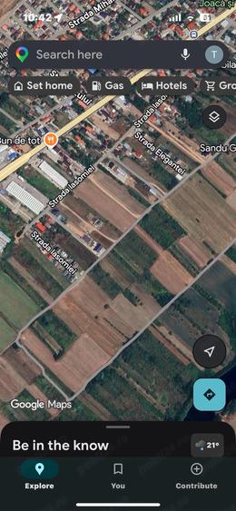 Teren de 2500 mp, în Afumați