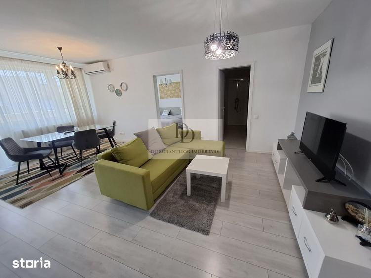 Apartament cu 2 camere semidecomandat în Borhanci